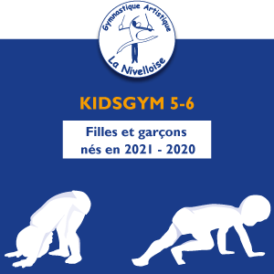 illustrations de deux gymnastes kidsgym